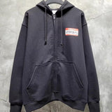 Vetements Hoodie VTM Letter Photo Velvet Padded Loose Hooded Sweater