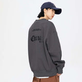 Unisex Hoodie Fall Letter Print Sweatshirt