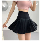 Women Yoga Sports Shorts Pleated Skirt Fitness Skirt