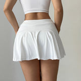 Women Yoga Sports Shorts Quick-Drying Sports Running Golf Short Skirt Sexy Shorts