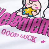 Vetements T Shirts Spring/Summer Loose Casual Short Sleeve VTM Unicorn Printed Short Sleeve T-shirt