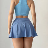 Women Yoga Sports Shorts Quick-Drying Sports Running Golf Short Skirt Sexy Shorts