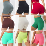 Women Yoga Sports Shorts Tight Sports Pants Quick-Drying Thread Fitness Shorts