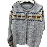 Women Knitted Pullover  Women's Autumn and Winter Knitted Coat