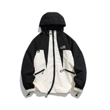Unisex Jacket Shell Jacket Men and Women Same Style Loose Hooded Coat
