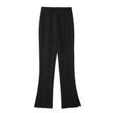 Women Sweatpants Spring and Autumn Bell-Bottom Pants Straight Casual Pants