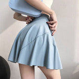 Women Yoga Sports Shorts Sports Running Fitness Culottes Breathable Casual Sexy Casual Short Skirt