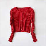 Women Cardigan Sweater Cardigan 8t7718