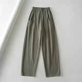 Women Sweatpants Summer Sweatpants Loose Straight Wide-Leg Pants