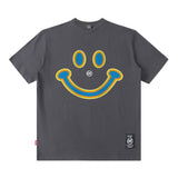 Men T Shirt Summer Printed round Neck Casual Short Sleeve T-shirt
