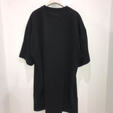 Vetements T Shirts VTM Hot Drilling Large Outline OS Version Men's and Women's Short-Sleeved T-shirt