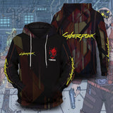 Cyberpunk 2077 Hoodie Anime 3D Sweater Cosplay Sweater