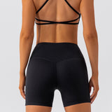 Women Yoga Sports Shorts Quick-Drying Tight Training Shorts