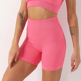 Women Yoga Sports Shorts Tight Sports Pants Quick-Drying Thread Fitness Shorts