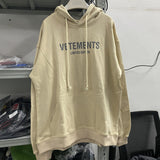 Vetements Hoodie VTM Autumn and Winter Loose Version Men and Women Couple Hooded Sweater