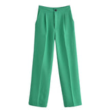 Women Sweatpants Spring Casual Pants Suit Pants Wide Leg Pants