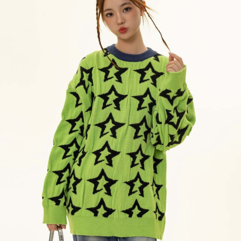 Unisex Sweater Autumn XINGX Color Matching Casual Sweater