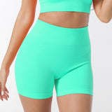 Women Yoga Sports Shorts Tight Sports Pants Quick-Drying Thread Fitness Shorts