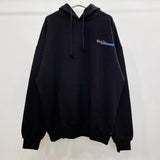 Vetements Hoodie VTM Letter Photo Velvet Padded Loose Hooded Sweater