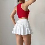 Women Yoga Sports Shorts Quick-Drying Sports Running Golf Short Skirt Sexy Shorts