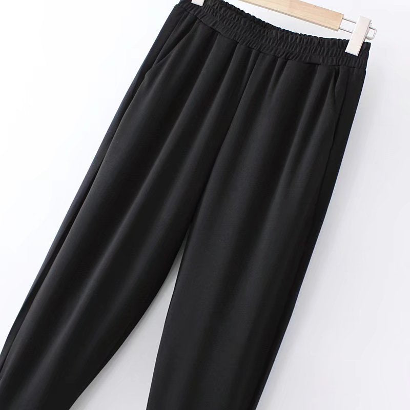 Women Sweatpants Casual Pants Spring and Autumn Striped Pants
