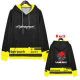 Cyberpunk 2077 Hoodie Cospaly Zipper Cardigan Hooded Sweatshirt