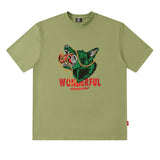 Men's T Shirt Printed Short-Sleeved T-shirt Men's and Women's Oversize