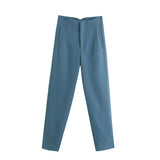 Women Sweatpants Summer Straight Harlan Casual Suit Pants