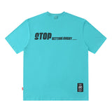 Men T Shirt Summer Printed round Neck Casual Short Sleeve T-shirt