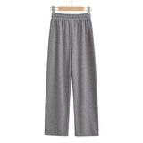 Women Sweatpants Wide-Leg Pants Autumn Casual Straight Pants