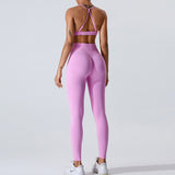 Women Yoga Set Sports Suit Exercise Workout Clothes