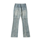 Men Jeans Vintage Flared Jeans