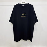 Vetements T Shirts Vtm Werther Cute Washed Loose Short Sleeve Men and Women