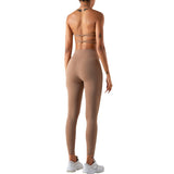 Women Yoga Set Sexy Tight Yoga Suit Vest