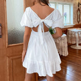 Women Dress Summer Backless Long Dress