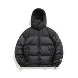 Unisex Coat Winter Removable Cap Waterproof down Jacket