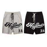 Men Shorts Vintage Knitted Sports Shorts