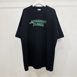 Vetements T Shirts VTM Werther Cute Cement Gray Letter OS Loose Short Sleeve T-shirt