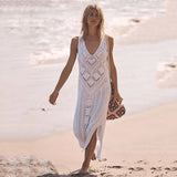 Women Knit Beach Cover Beach Knit Vacation Skirt