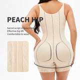 Sling One-Piece Belly Contracting Hip Raise Skinny plus Size Breasted Zipper Corset