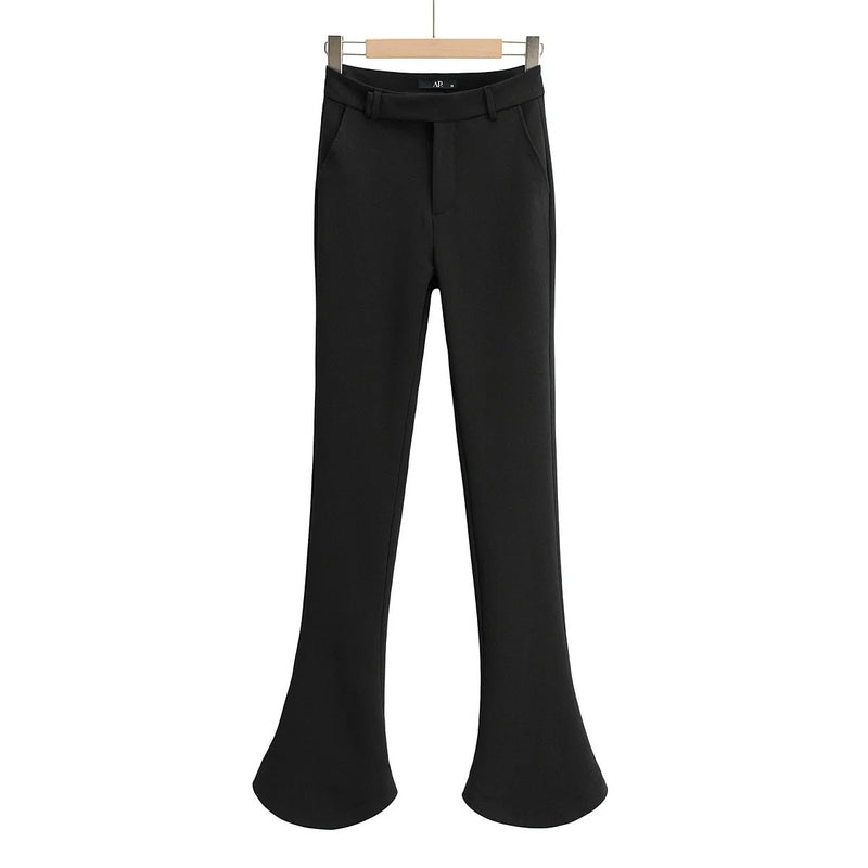 Women Sweatpants Bell-Bottom Pants Straight-Leg Trousers