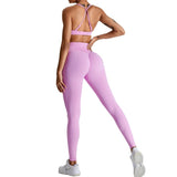 Women Yoga Set Sports Suit Exercise Workout Clothes