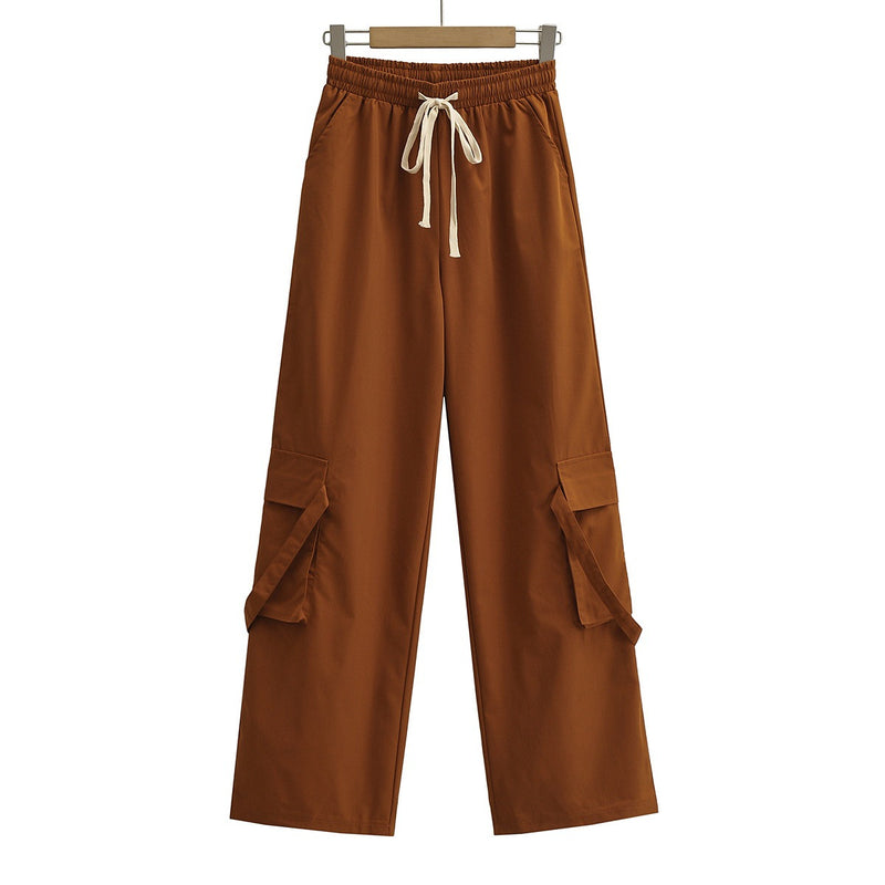 Women Sweatpants Loose Straight Casual Wide Leg Sports Trousers
