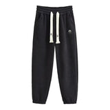 Women Sweatpants Autumn and Winter Wide-Leg Pants Straight Casual Pants