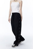 Unisex Pant Fall Mechanical Style Casual Straight Pants