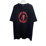Vetements T Shirts VTM Werther Cute Chef Printed Letter OS Loose Casual Short Sleeve T-shirt