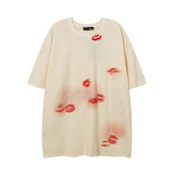 Men T Shirt Summer XINGX Puff Print Necklace Short Sleeve T-shirt