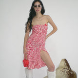 Women Dresses Sexy off-the-Shoulder Bow Dress