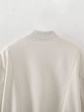 Women Jacket Flight Jacket Baseball Uniform Coat Autumn Loose Casual Jacket