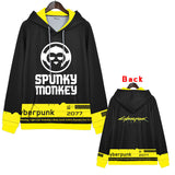 Cyberpunk 2077 Hoodie Cospaly Zipper Cardigan Hooded Sweatshirt